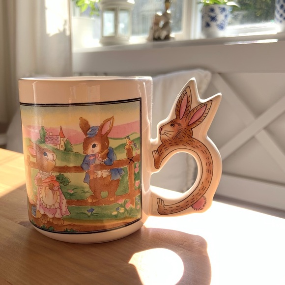 Vintage Peter Rabbit Mug / Beatrix Potter Mug. - Picture 4 of 17